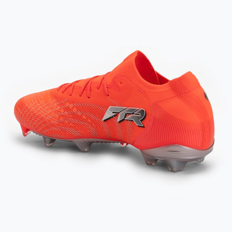Futbalové kopačky PUMA Future 9 Fusion FG/AG glowing red/puma white/puma black/puma silver 3