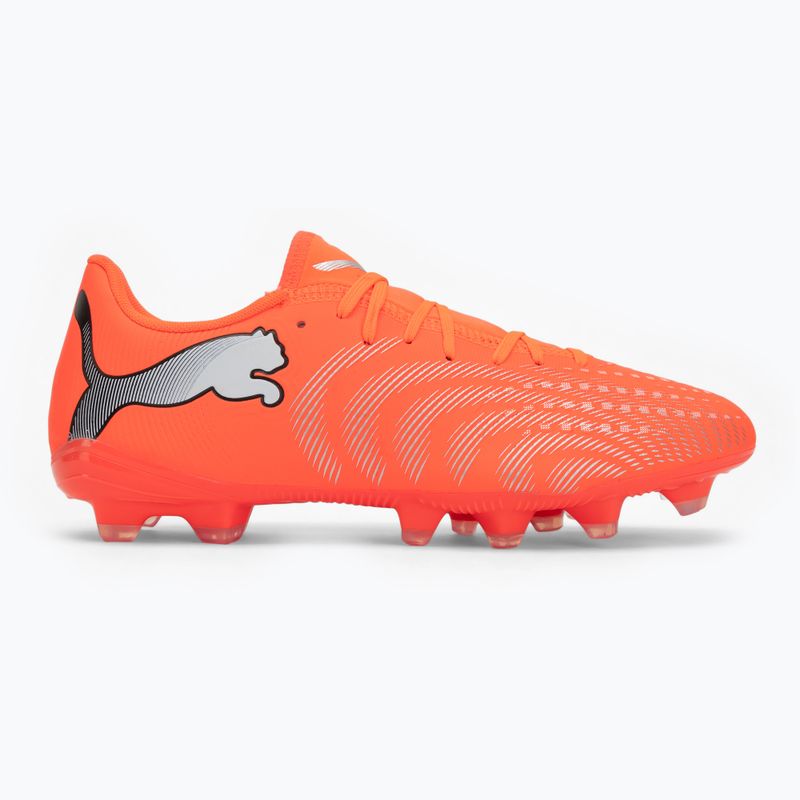 Futbalové kopačky PUMA Future 9 Play FG/AG glowing red/puma white/puma black/puma silver 2