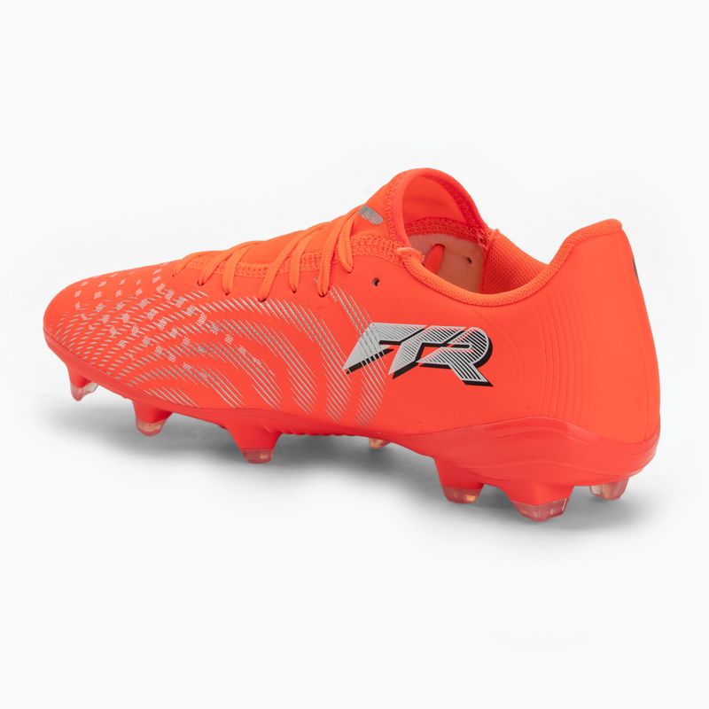 Futbalové kopačky PUMA Future 9 Play FG/AG glowing red/puma white/puma black/puma silver 3