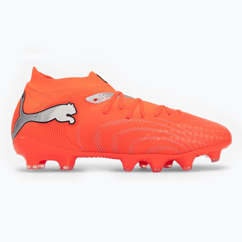 Detské futbalové kopačky PUMA Future 9 Pro FG/AG Jr glowing red/puma white/puma black/puma silver 2