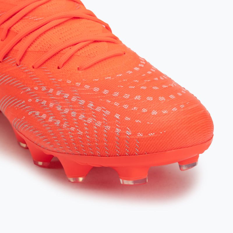 Detské futbalové kopačky PUMA Future 9 Match FG/AG Jr glowing red/puma white/puma black/puma silver 7