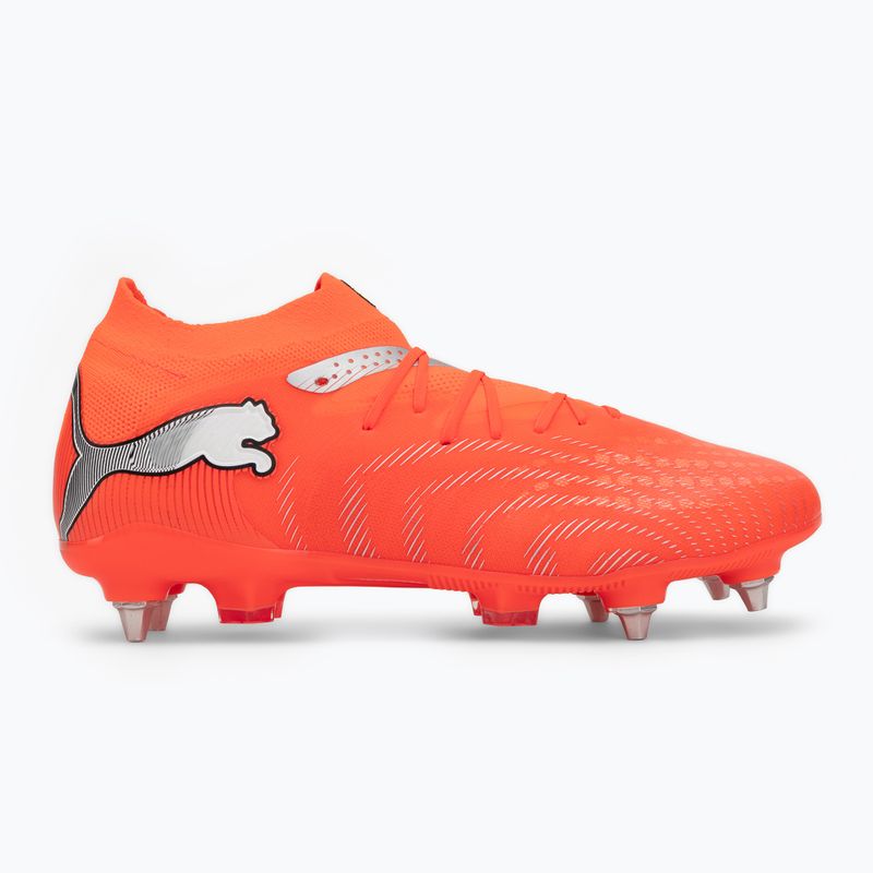 Pánske futbalové kopačky PUMA Future 9 Pro MxSG glowing red/puma white/puma black/puma silver 2