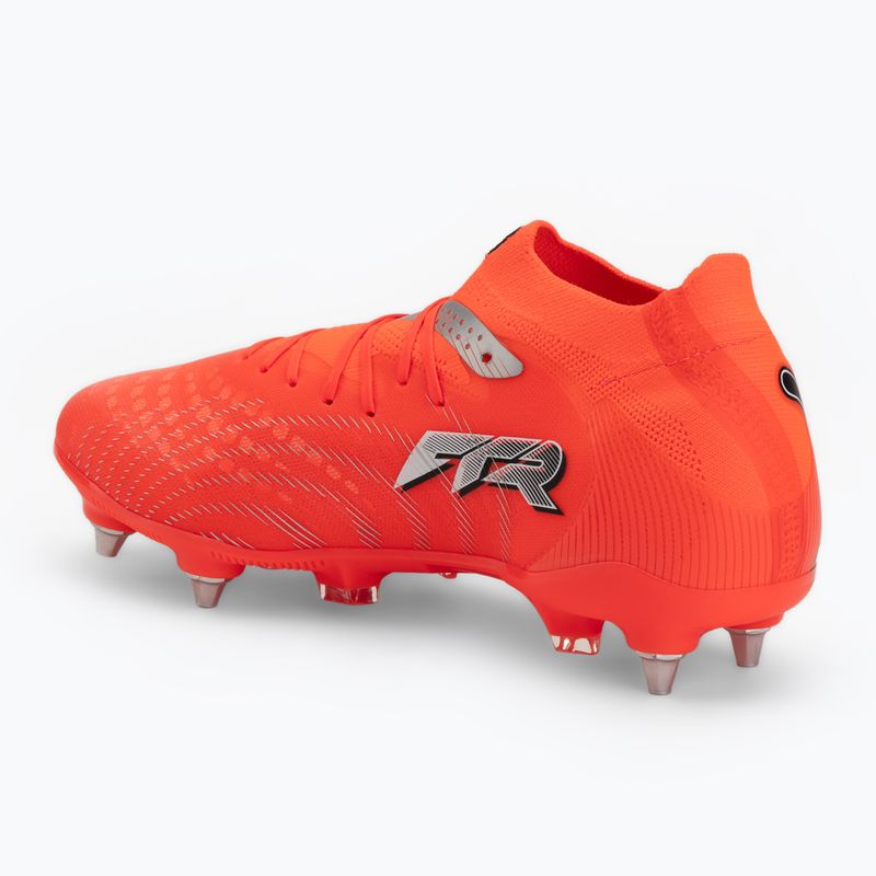 Pánske futbalové kopačky PUMA Future 9 Pro MxSG glowing red/puma white/puma black/puma silver 3