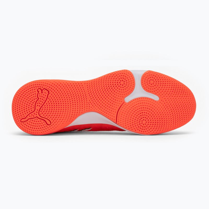 Futbalové kopačky PUMA Future 9 Match IT glowing red/puma white/puma black/puma silver 4