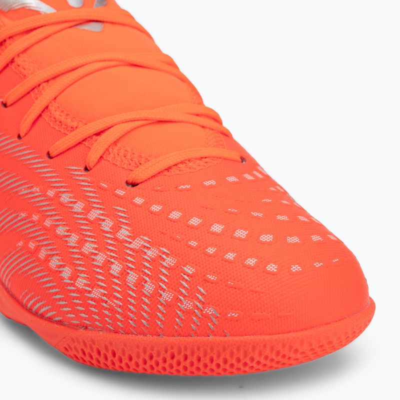 Futbalové kopačky PUMA Future 9 Play IT glowing red/puma white/puma black/puma silver 7