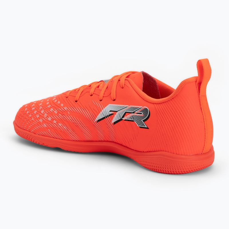 Detské futbalové kopačky PUMA Future 9 Play IT Jr glowing red/puma white/puma black/puma silver 3