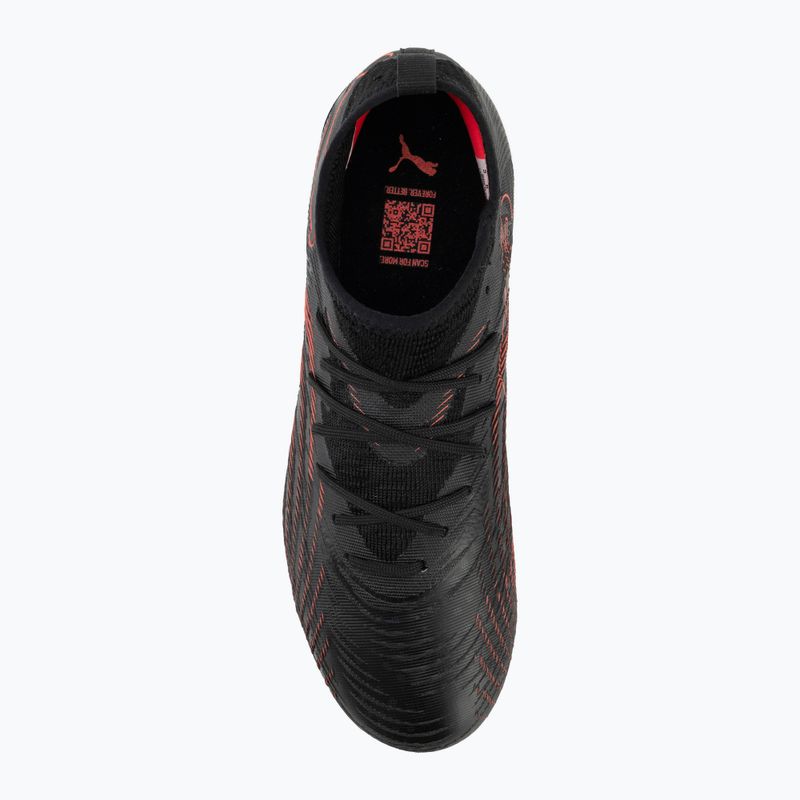Detské kopačky  PUMA Future 9 Match FG/AG Jr puma black/glowing red/strong grey 5