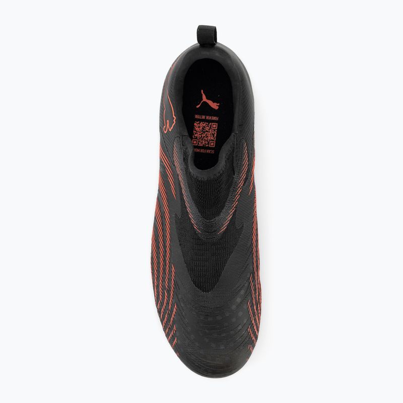 Detské kopačky  PUMA Future 9 Match LL FG/AG Jr puma black/glowing red/strong grey 5