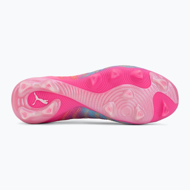 Kopačky PUMA Future 9 Fusion FG/AG poison pink/sun stream/bright aqua/puma wht 4