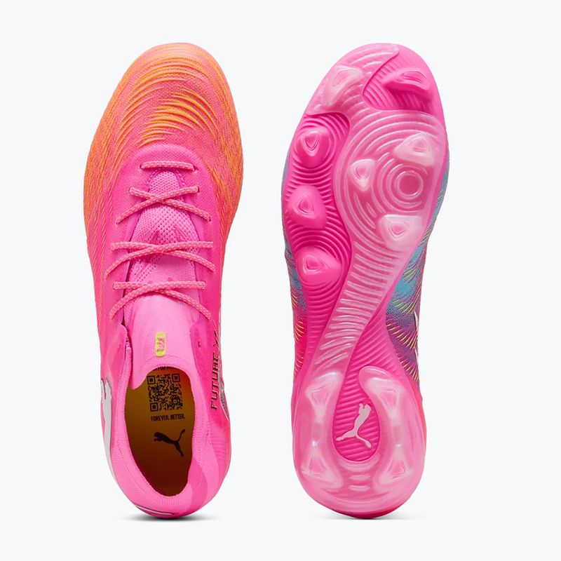Kopačky  PUMA Future 9 Fusion FG/AG poison pink/sun stream/bright aqua/puma wht 3
