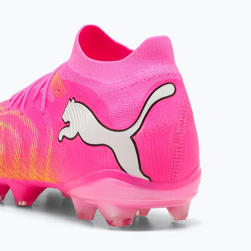 Kopačky  PUMA Future 9 Match FG/AG poison pink/puma wht/sun stream/bright aqua/puma blk 4