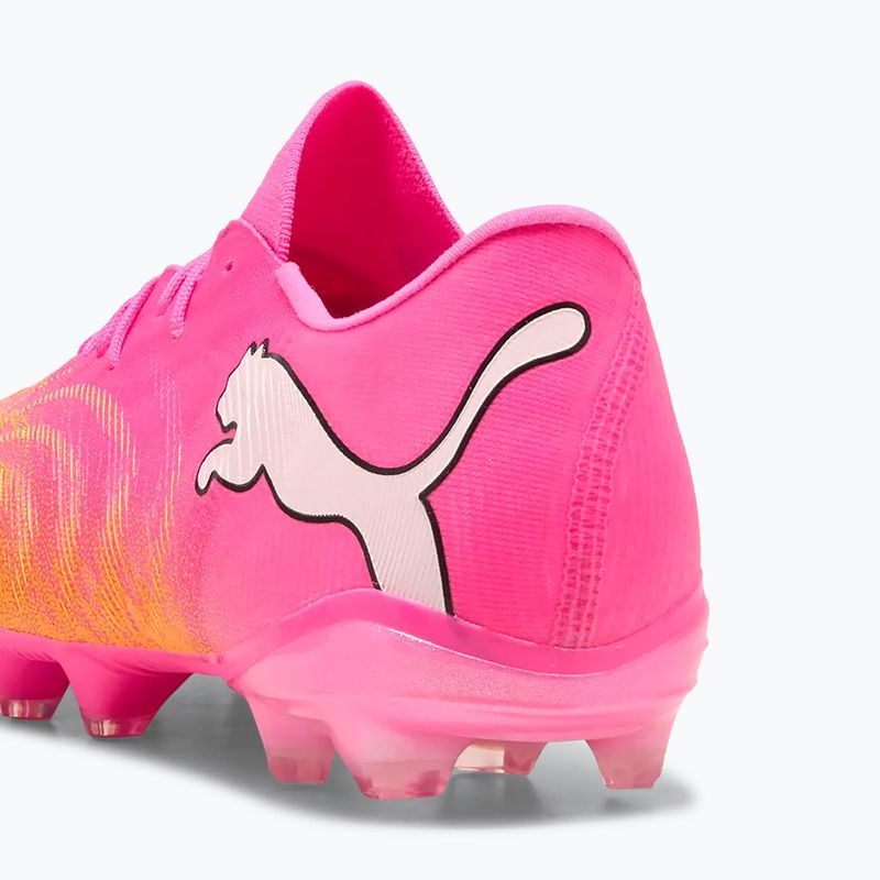 Kopačky  PUMA Future 9 Match Fusion FG/AG poison pink/puma wht/sun stream/bright aqua/puma blk 6