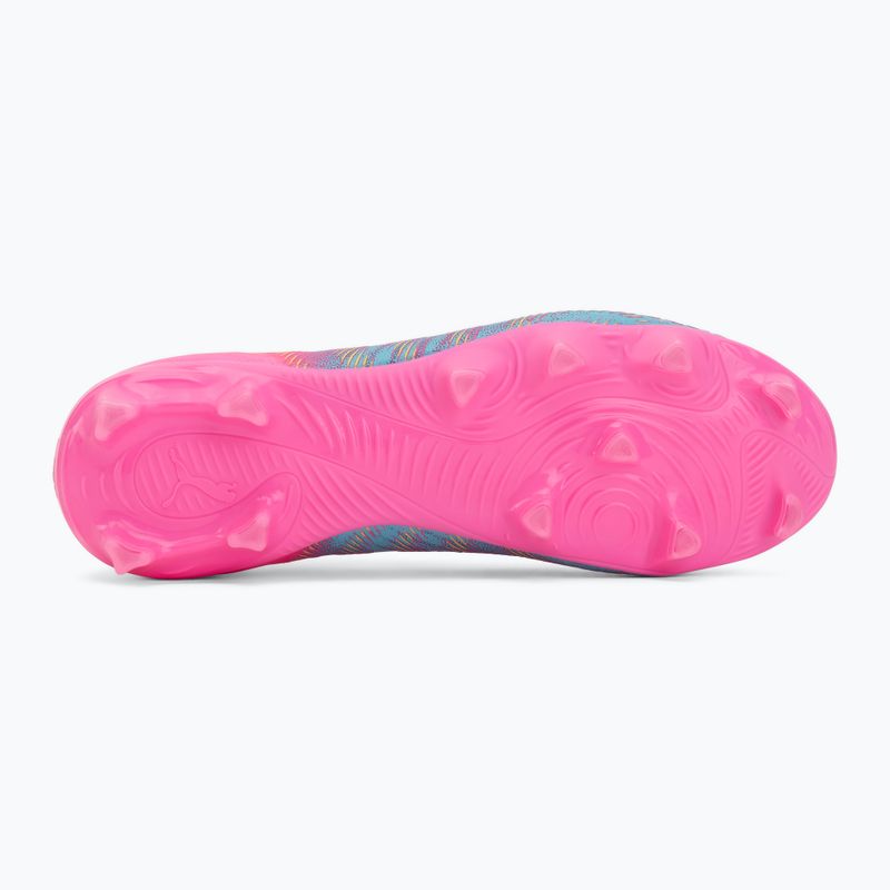 Detské kopačky PUMA Future 9 Pro FG/AG Jr poison pink/puma wht/sun stream/bright aqua/puma blk 4