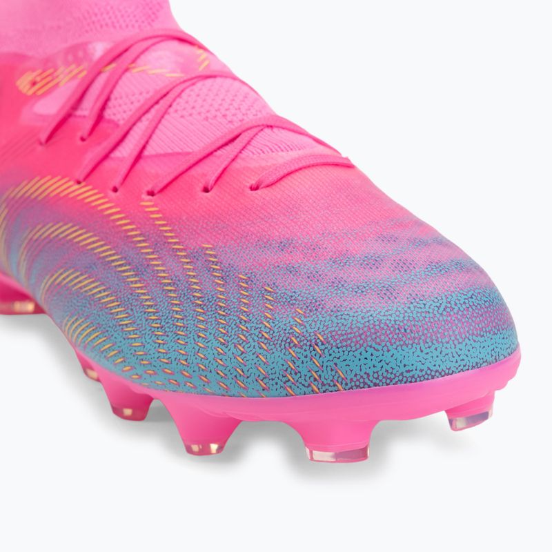 Detské kopačky PUMA Future 9 Pro FG/AG Jr poison pink/puma wht/sun stream/bright aqua/puma blk 7