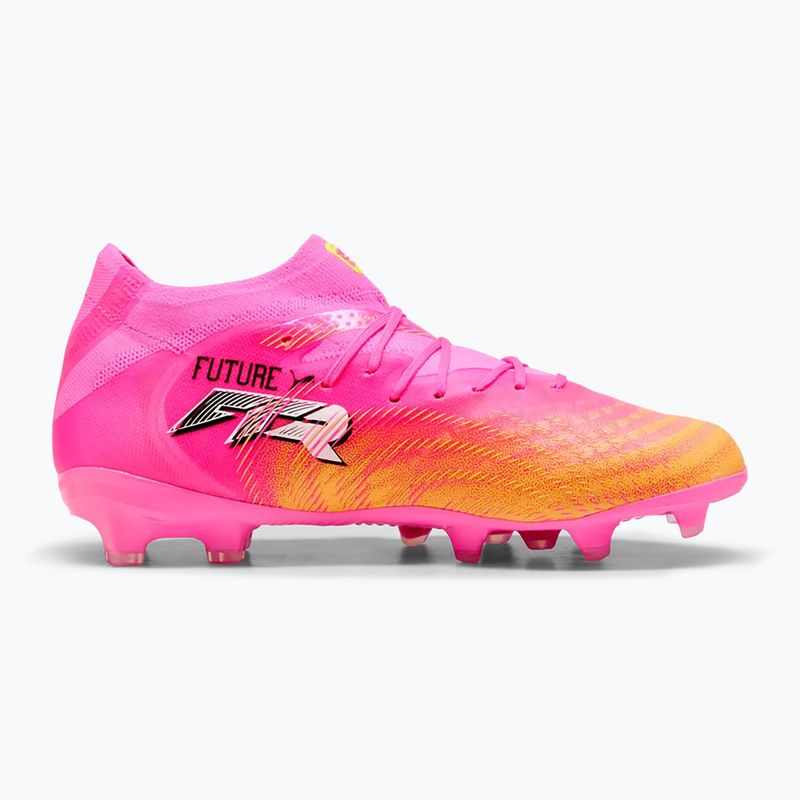 Detské kopačky  PUMA Future 9 Pro FG/AG Jr poison pink/puma wht/sun stream/bright aqua/puma blk 2