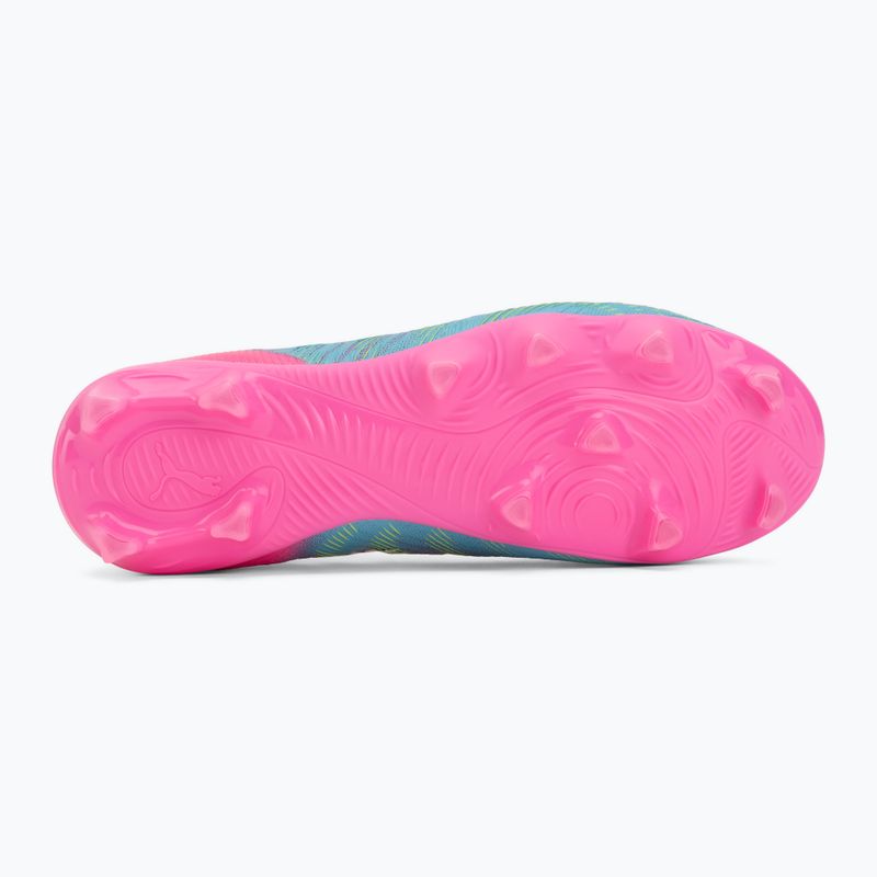 Detské kopačky PUMA Future 9 Match FG/AG Jr poison pink/puma wht/sun stream/bright aqua/puma blk 4