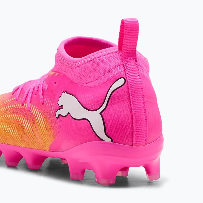 Detské kopačky  PUMA Future 9 Match FG/AG Jr poison pink/puma wht/sun stream/bright aqua/puma blk 5