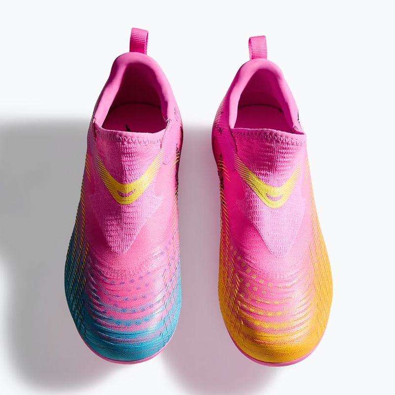 Detské kopačky  PUMA Future 9 Match LL FG/AG Jr poison pink/puma wht/sun stream/bright aqua/puma blk 5