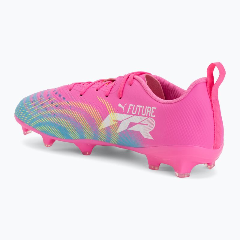 Detské kopačky PUMA Future 9 Play FG/AG Jr poison pink/puma wht/sun stream/bright aqua/puma blk 3