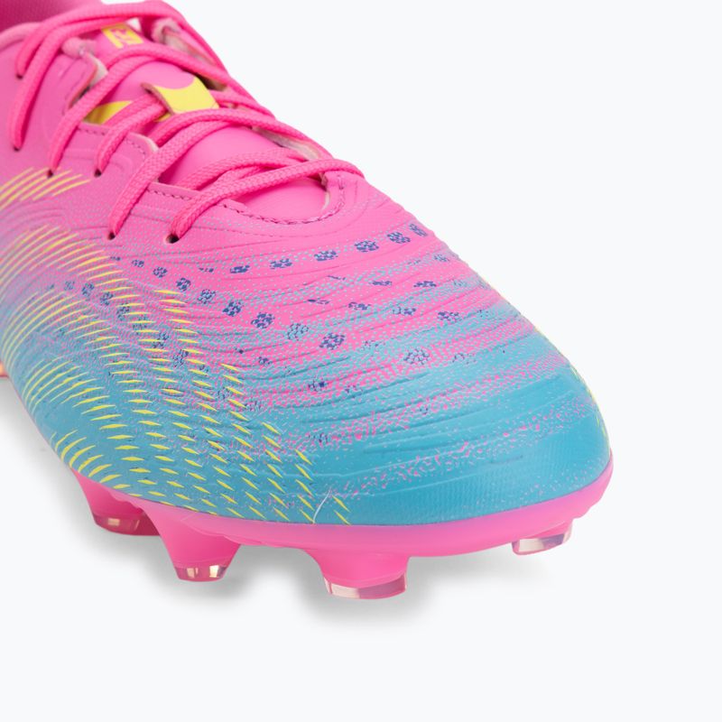 Detské kopačky PUMA Future 9 Play FG/AG Jr poison pink/puma wht/sun stream/bright aqua/puma blk 7