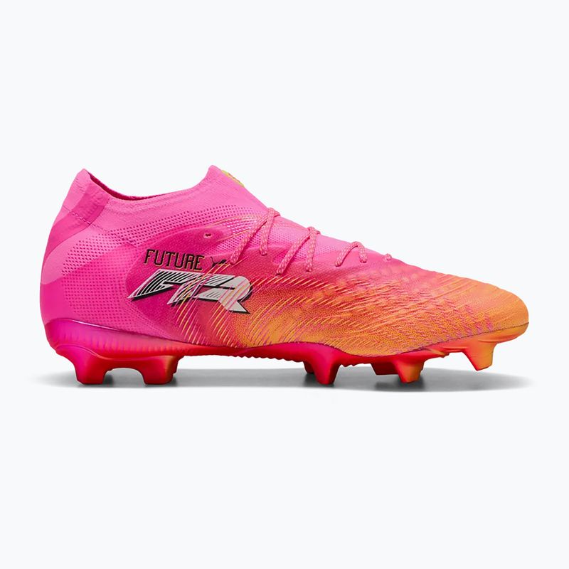 Kopačky  PUMA Future 9 Ultimate FG poison pink/puma wht/sun stream/bright aqua/puma blk 2