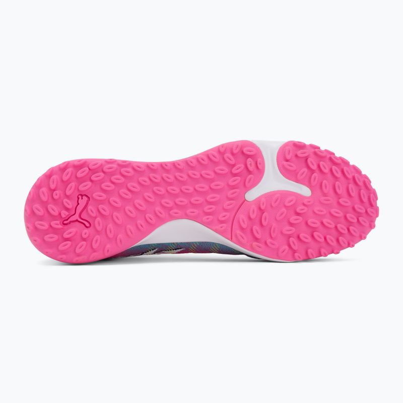 Kopačky PUMA Future 9 Match TT poison pink/puma wht/sun stream/bright aqua/puma blk 4