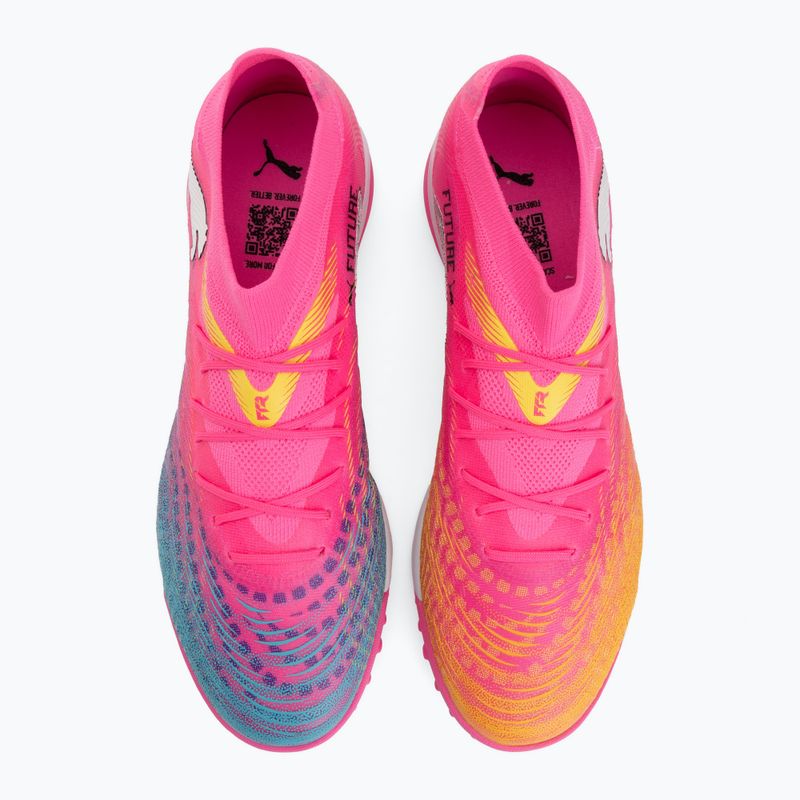 Kopačky PUMA Future 9 Match TT poison pink/puma wht/sun stream/bright aqua/puma blk 5