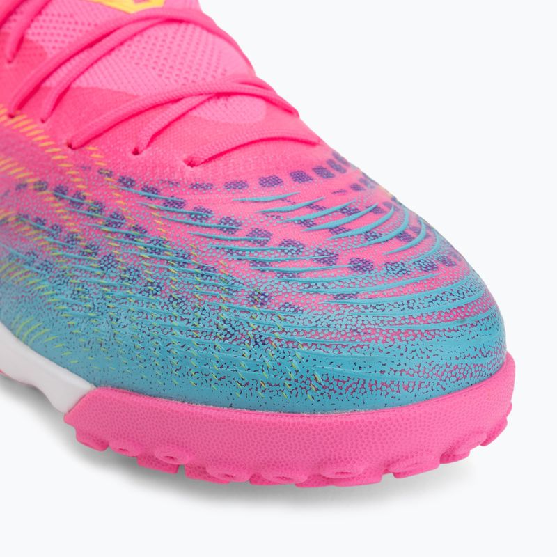 Kopačky PUMA Future 9 Match TT poison pink/puma wht/sun stream/bright aqua/puma blk 7
