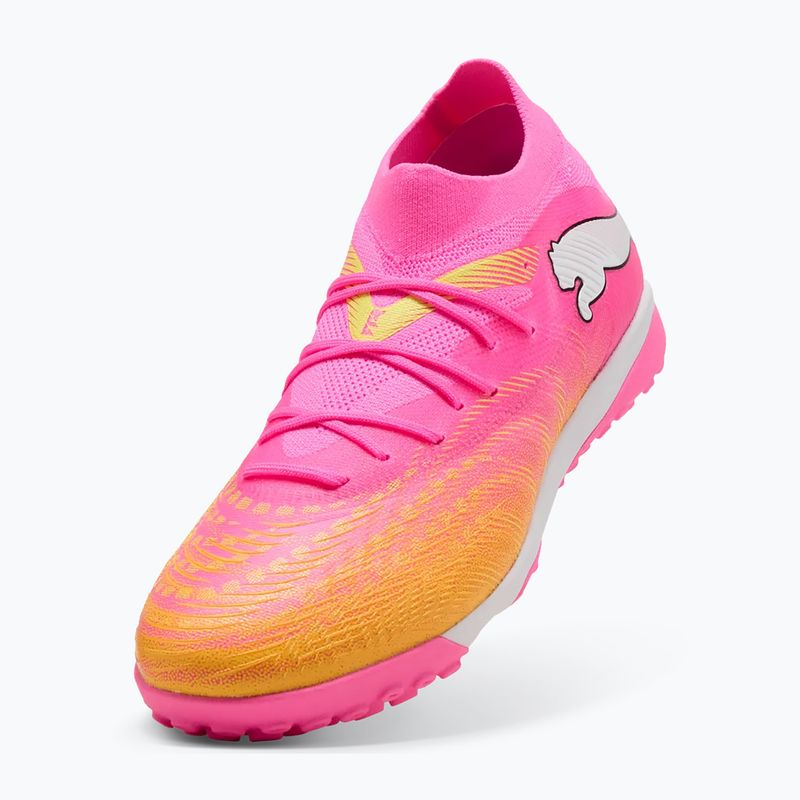 Kopačky  PUMA Future 9 Match TT poison pink/puma wht/sun stream/bright aqua/puma blk 4