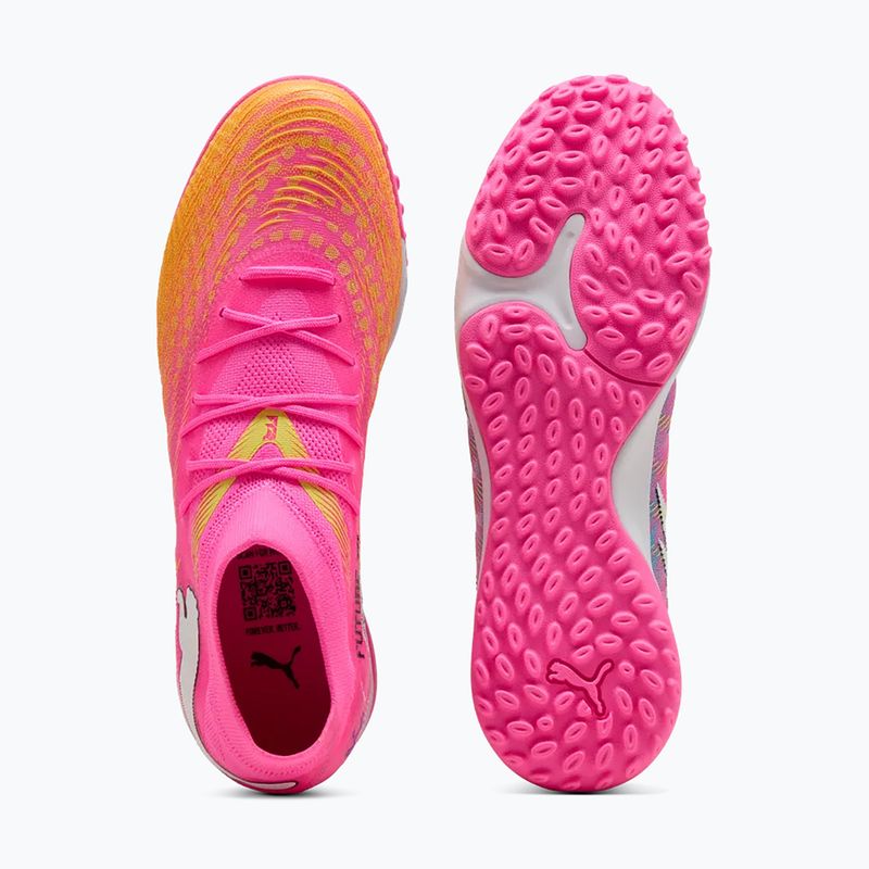 Kopačky  PUMA Future 9 Match TT poison pink/puma wht/sun stream/bright aqua/puma blk 5