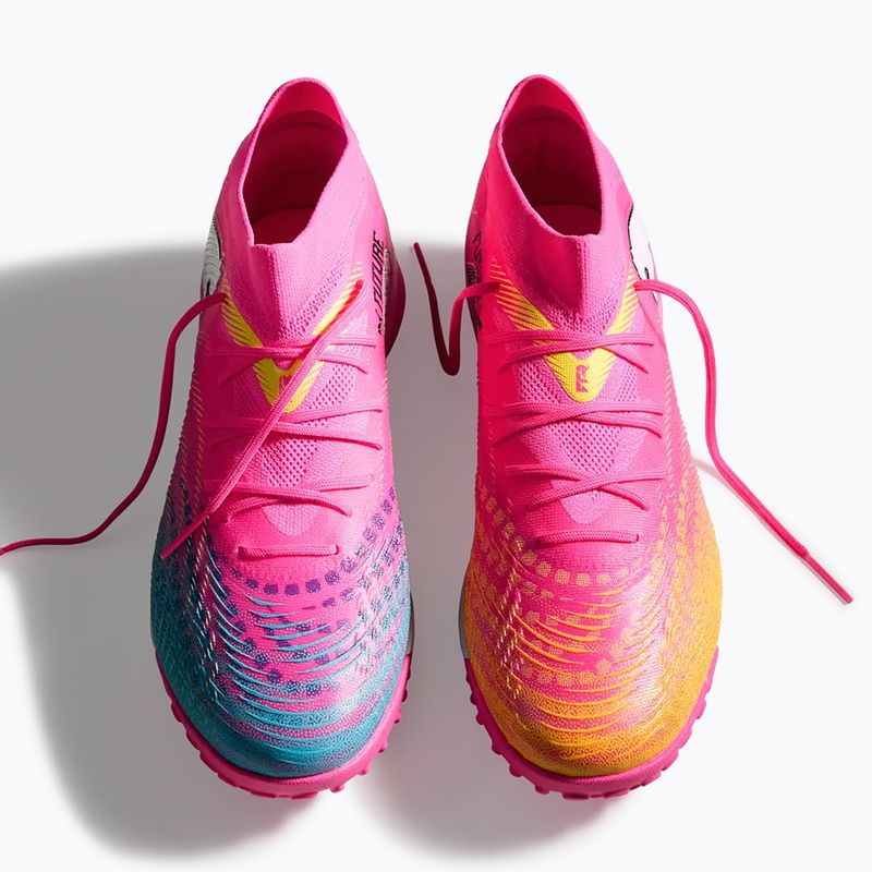 Kopačky  PUMA Future 9 Match TT poison pink/puma wht/sun stream/bright aqua/puma blk 6