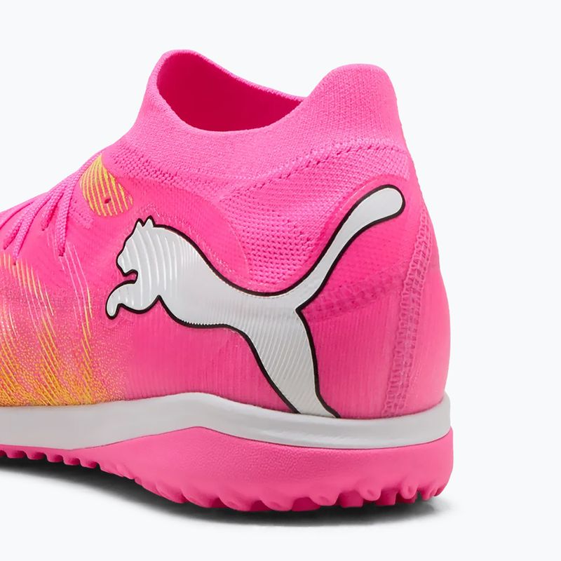 Kopačky  PUMA Future 9 Match TT poison pink/puma wht/sun stream/bright aqua/puma blk 7