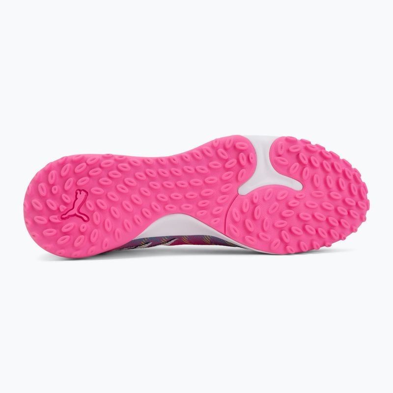 Kopačky PUMA Future 9 Match Fusion TT poison pink/puma wht/sun stream/bright aqua/puma blk 4