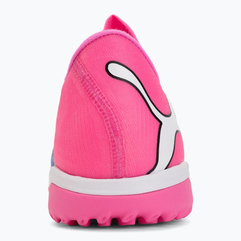 Kopačky PUMA Future 9 Match Fusion TT poison pink/puma wht/sun stream/bright aqua/puma blk 6