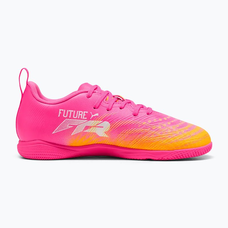 Detské kopačky  PUMA Future 9 Play IT Jr poison pink/puma wht/sun stream/bright aqua/puma blk 2