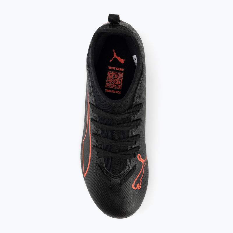 Detské kopačky  PUMA Ultra 6 Match FG/AG Jr puma black/puma red 5