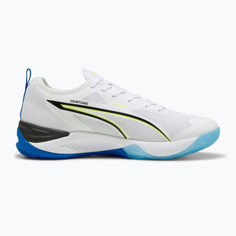 Hádzanárske topánky  PUMA Eliminate Nitro 4 Game On puma white/glowing red/ultra blue 9