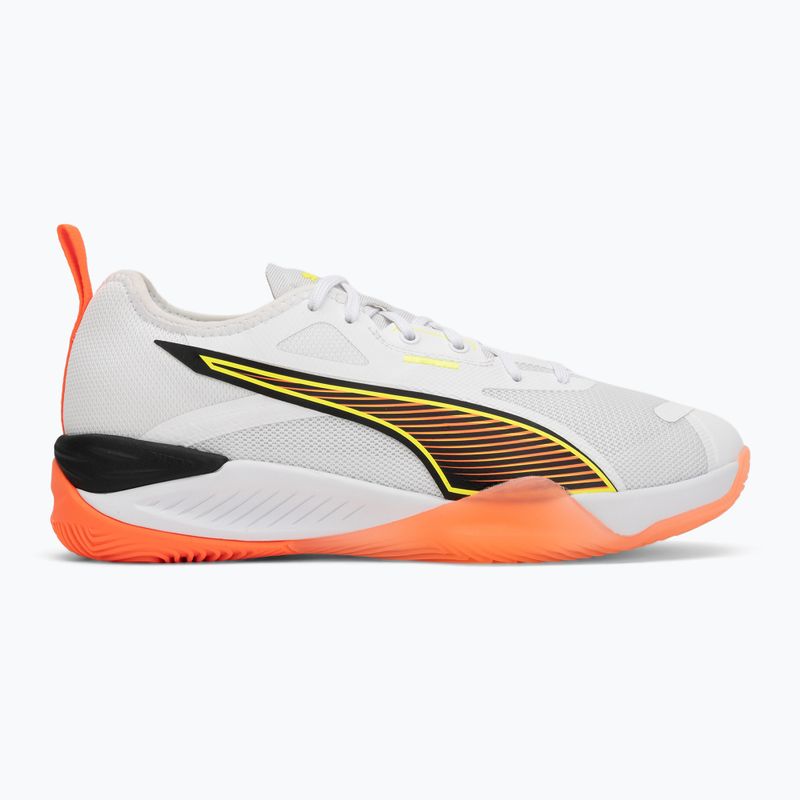 Hádzanárske topánky  PUMA Eliminate Nitro 4 Game On puma white/glowing red/ultra blue 2
