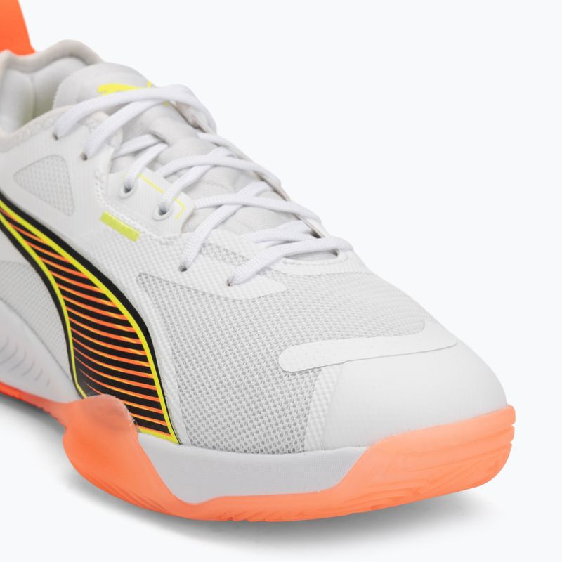 Hádzanárske topánky  PUMA Eliminate Nitro 4 Game On puma white/glowing red/ultra blue 7