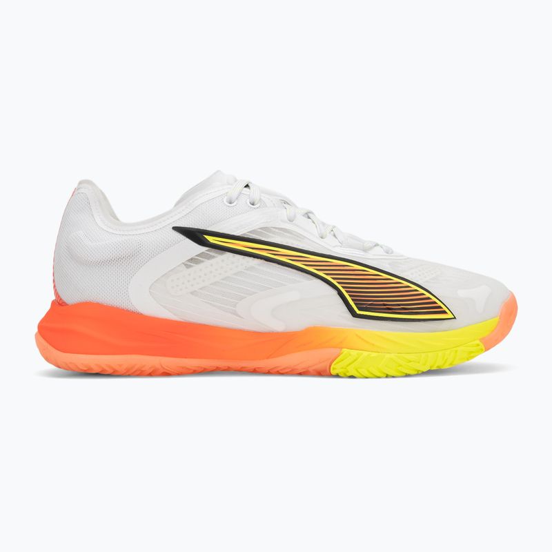 Hádzanárske topánky PUMA Accelerate Nitro SQD 4 Game On puma white/glowing red/ultra blue 2