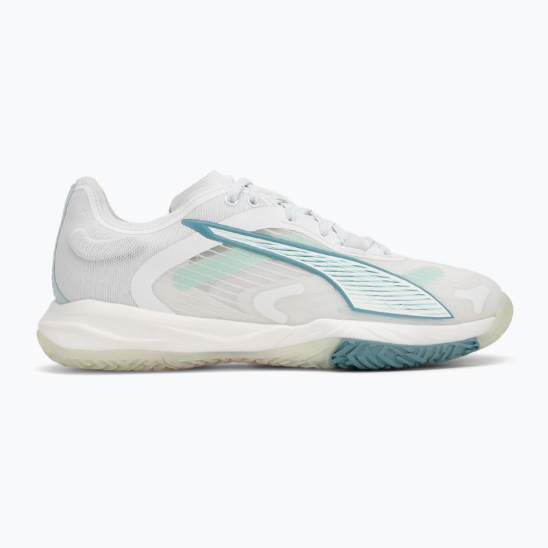 Dámske hádzanárske topánky PUMA Accelerate Nitro SQD 4 Game On puma white/baltic sea blue/fresh water 2