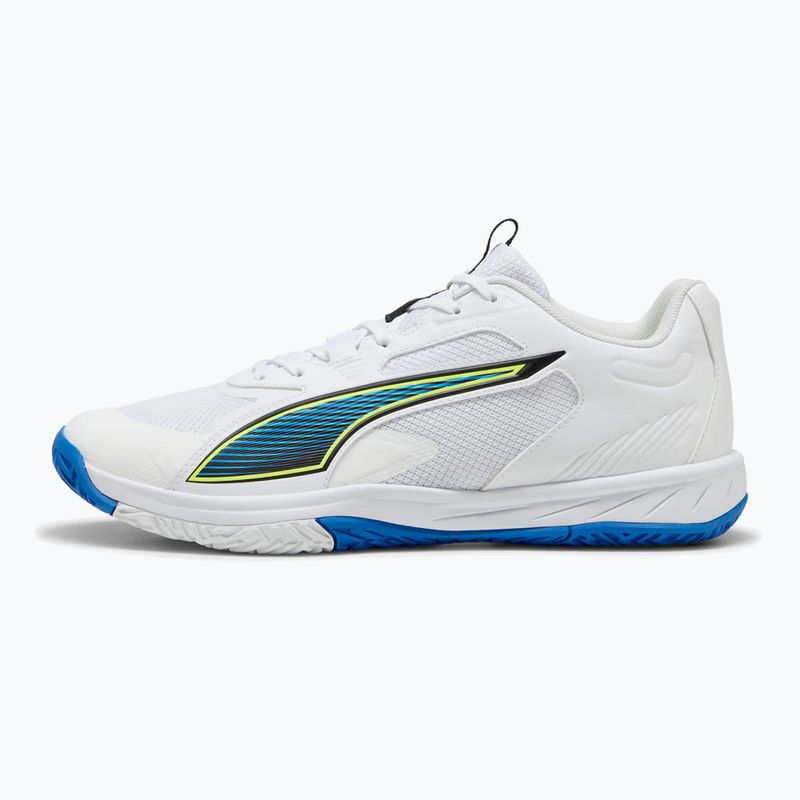 Hádzanárske topánky PUMA Accelerate Turbo 4 Game On puma white/glowing red/ultra blue 8