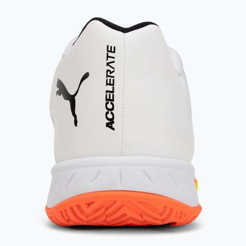 Hádzanárske topánky PUMA Accelerate Turbo 4 Game On puma white/glowing red/ultra blue 6