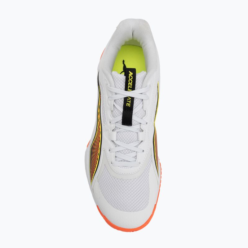 Hádzanárske topánky  PUMA Accelerate Pro 4 Game On puma white/glowing red/ultra blue 5