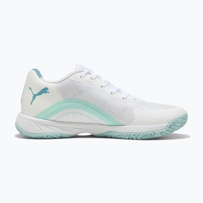 hádzanárske topánky PUMA Accelerate Pro 4 Game On puma white/baltic sea blue/fresh water 2