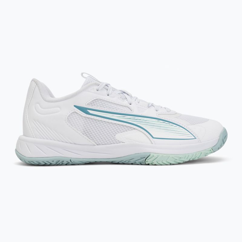 hádzanárske topánky PUMA Accelerate Pro 4 Game On puma white/baltic sea blue/fresh water 2