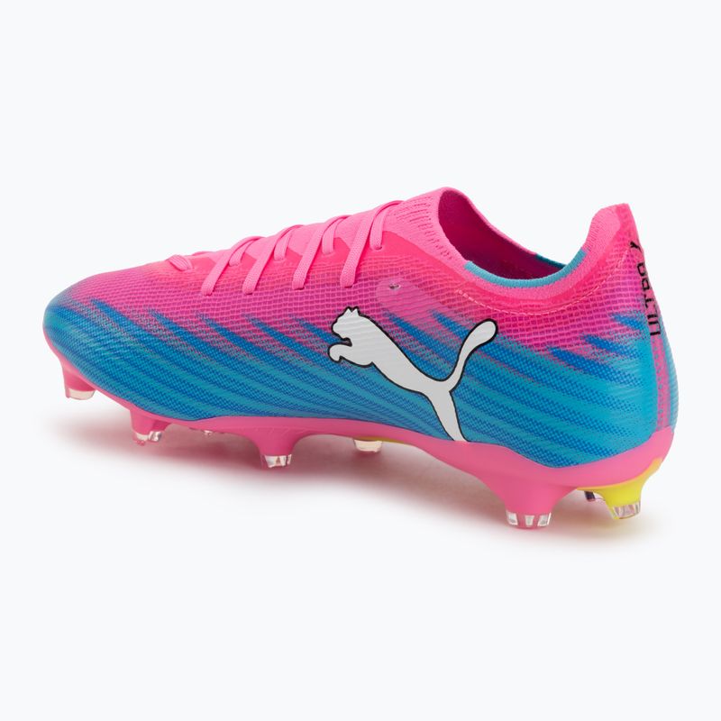 Kopačky PUMA Ultra 6 Match FG/AG poison pink/puma wht/sun stream/bright aqua/puma blk 3