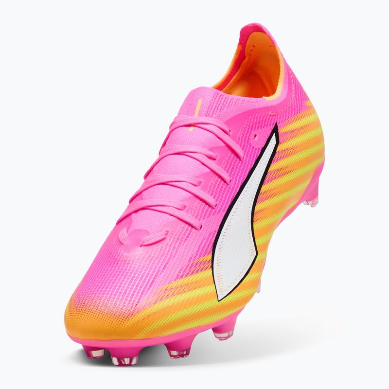 Kopačky  PUMA Ultra 6 Match FG/AG poison pink/puma wht/sun stream/bright aqua/puma blk 4