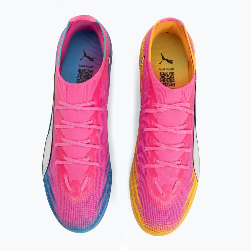 Kopačky PUMA Ultra 6 Pro FG/AG poison pink/puma wht/sunstream/bright aqua/puma blk 5
