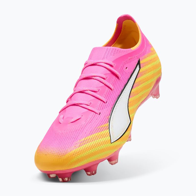 Kopačky  PUMA Ultra 6 Pro FG/AG poison pink/puma wht/sunstream/bright aqua/puma blk 4